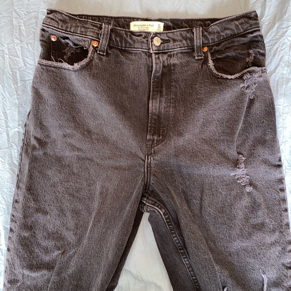 Abercrombie & Fitch 90s Ultra High Rise Curve Love